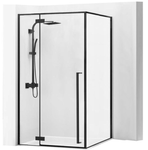 Shower Enclosure Fargo Black 90x90