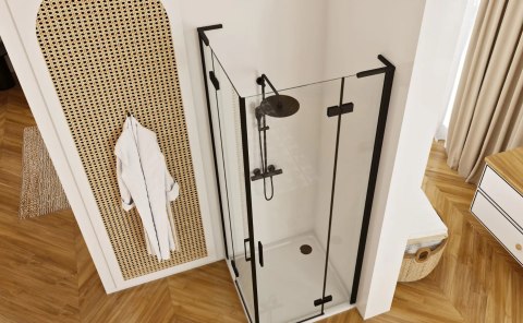 Shower Enclosure Hugo Black 100x100 Shower Enclosure Hugo Black 100x100