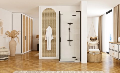 Shower Enclosure Hugo Black 90x90 Shower Enclosure Hugo Black 90x90
