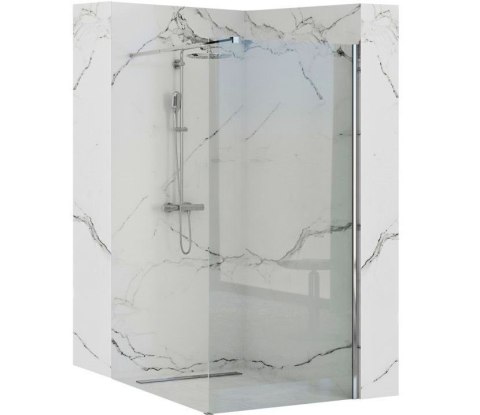Shower Wall Aero Chrome "N" 120