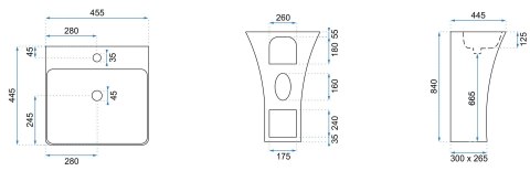 Freestanding Basin Rea Ada Freestanding Basin Rea Ada