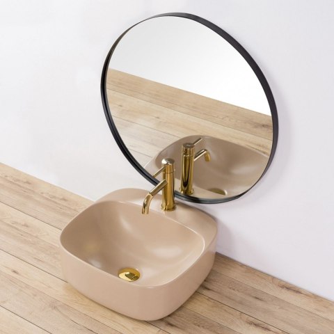 Countertop Basin Rea Luiza 42 Beige Matt Countertop Basin Rea Luiza 42 Beige Matt