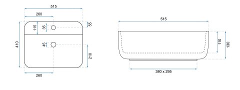 Countertop Basin Rea Martina Countertop Basin Rea Martina