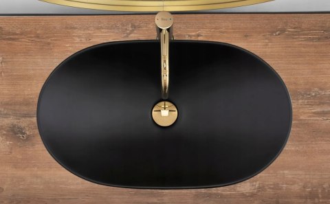 Countertop Basin Rea Royal Black Matt Countertop Basin Rea Royal Black Matt