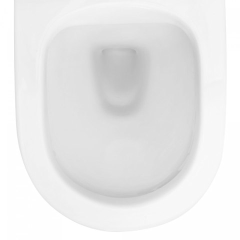 Rimless Wall-Hung Toilet Bowl Carlo Mini White Rimless Wall-Hung Toilet Bowl Carlo Mini White