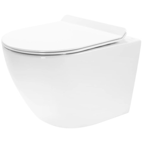 Rimless Wall-Hung Toilet Bowl Carter N2