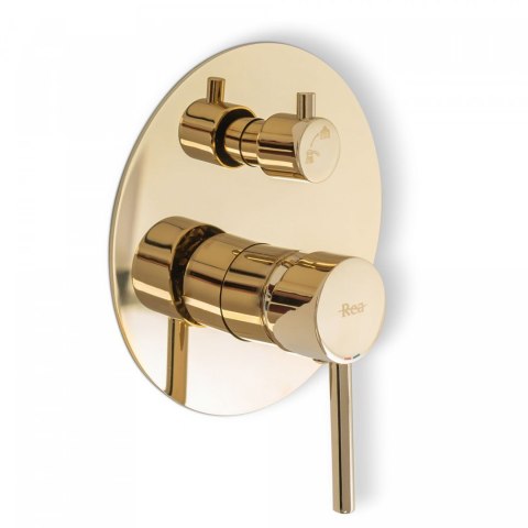 Concealed Shower Set REA LUNGO Gold + BOX
