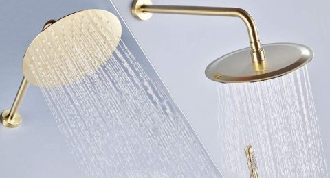 Concealed Shower Set REA LUNGO Gold + BOX