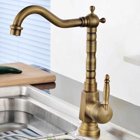 Basin Tap Bona Gold Distressed High Basin Tap Bona Gold Distressed High