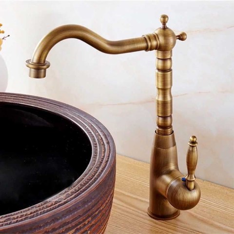 Basin Tap Bona Gold Distressed High Basin Tap Bona Gold Distressed High