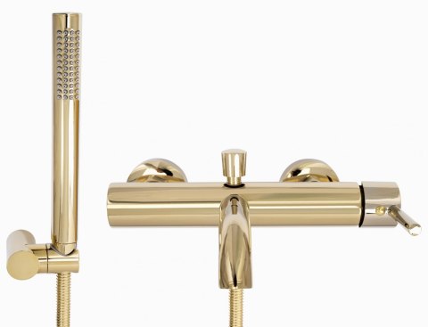 Bath Tap Lungo Gold