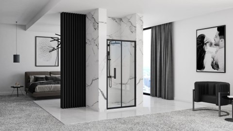 Shower Door Rapid Fold Black 80 Shower Door Rapid Fold Black 80