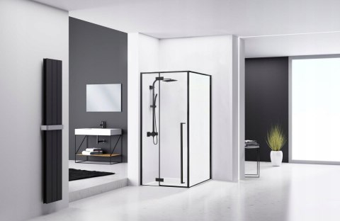 Shower Enclosure Fargo Black 80x100 U