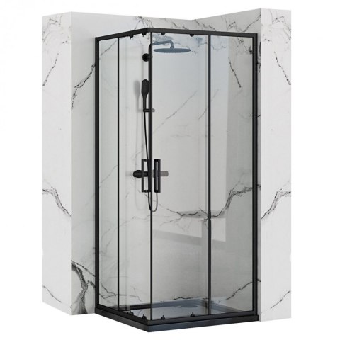 Shower Enclosure Punto Black 90x90