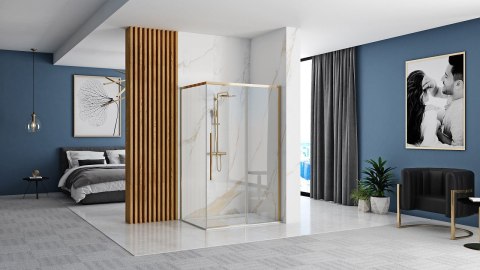 Shower Enclosure Solar Gold 90x120