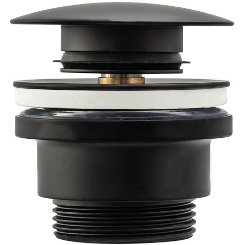 Universal Click-Clack Drain Plug Black