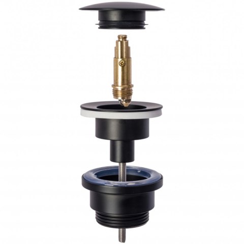 Universal Click-Clack Drain Plug Black