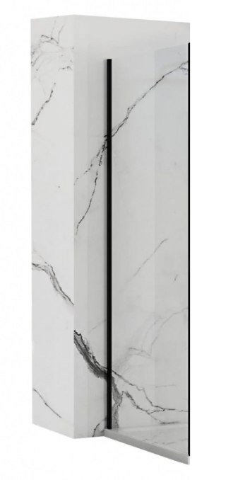 Shower Wall Rapid Black 100