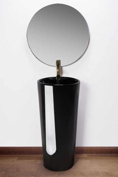 Freestanding Basin Rea Blanka Black Freestanding Basin Rea Blanka Black