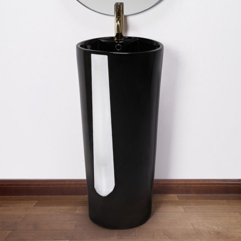 Freestanding Basin Rea Blanka Black Freestanding Basin Rea Blanka Black