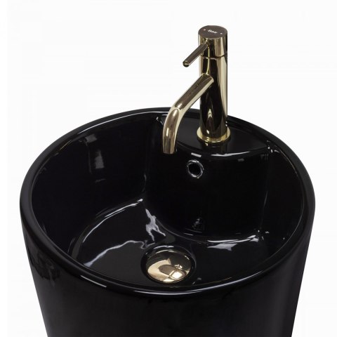 Freestanding Basin Rea Blanka Black Freestanding Basin Rea Blanka Black