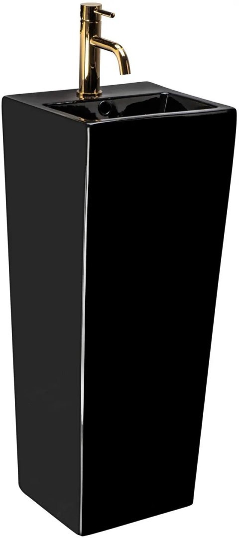 Freestanding Basin Rea Kamila Black Freestanding Basin Rea Kamila Black