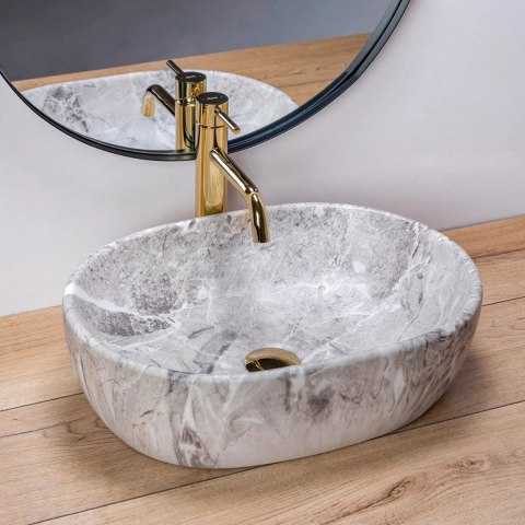 Countertop Basin Rea Lara Stone Matt Countertop Basin Rea Lara Stone Matt