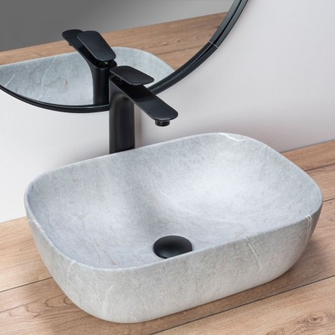 Countertop Basin Rea Livia Grey Matt Countertop Basin Rea Livia Grey Matt
