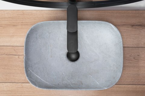 Countertop Basin Rea Livia Grey Matt Countertop Basin Rea Livia Grey Matt