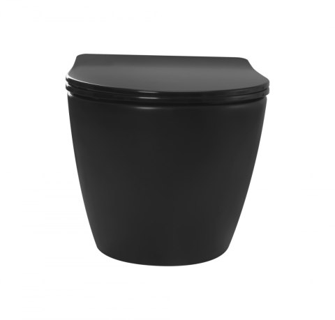 WC - CARLO MINI RIMLES DUROPLAST/FLAT/ZM BLACK MAT WC - CARLO MINI RIMLES DUROPLAST/FLAT/ZM BLACK MAT
