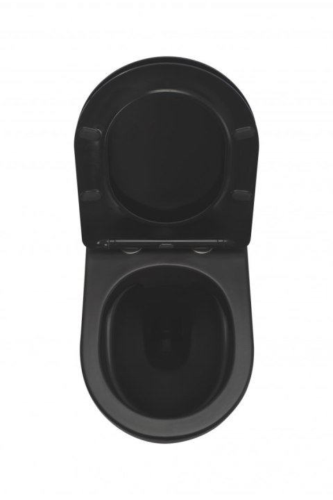 WC - CARLO MINI RIMLES DUROPLAST/FLAT/ZM BLACK MAT WC - CARLO MINI RIMLES DUROPLAST/FLAT/ZM BLACK MAT