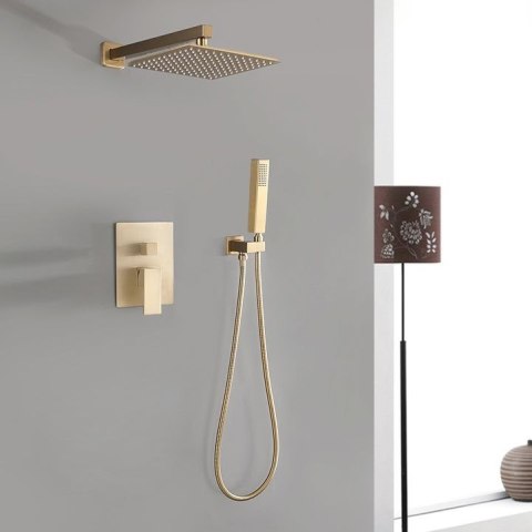 Concealed Shower Set BENTO Gold + BOX