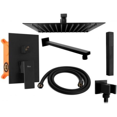 Concealed Shower Set REA FENIX Black + BOX