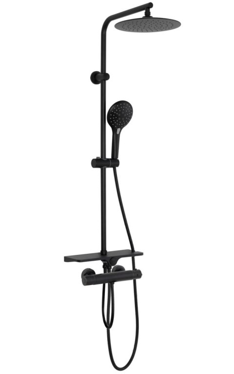 Thermostatic Shower Set REA MIKE Black