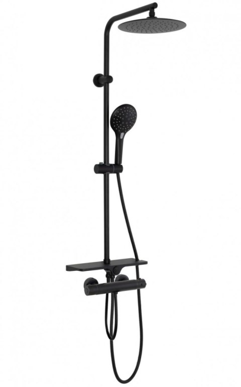Thermostatic Shower Set REA MIKE Black