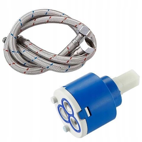 Basin Tap Polo White/Chrome High