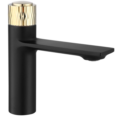 Basin Tap Storm Black/Gold Low Basin Tap Storm Black/Gold Low