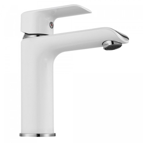 Basin Tap Bloom White/Chrome Low Basin Tap Bloom White/Chrome Low