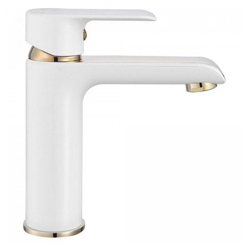 Basin Tap Bloom White/Gold Low Basin Tap Bloom White/Gold Low