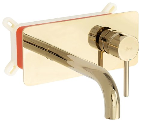 Basin Wall-Mounted Tap Viva Gold + BOX Basin Wall-Mounted Tap Viva Gold + BOX