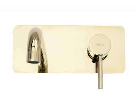 Basin Wall-Mounted Tap Viva Gold + BOX Basin Wall-Mounted Tap Viva Gold + BOX
