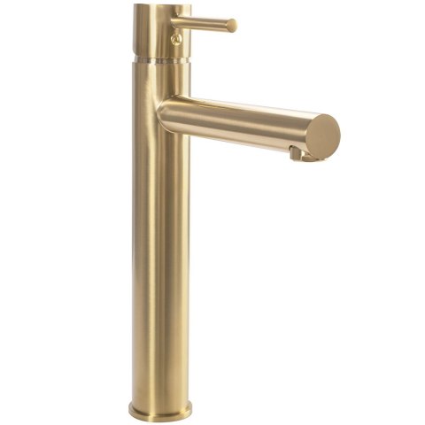 Basin Tap Tess Brushed Gold Tall Basin Tap Tess Brushed Gold Tall