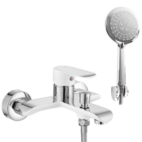 Bath Tap Bloom White/Chrome Bath Tap Bloom White/Chrome