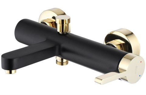 Bath Tap Polo Black/Gold