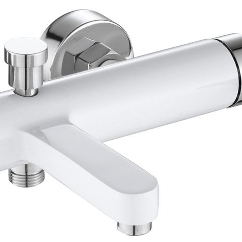 Bath Tap Polo White/Chrome