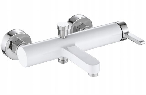 Bath Tap Polo White/Chrome