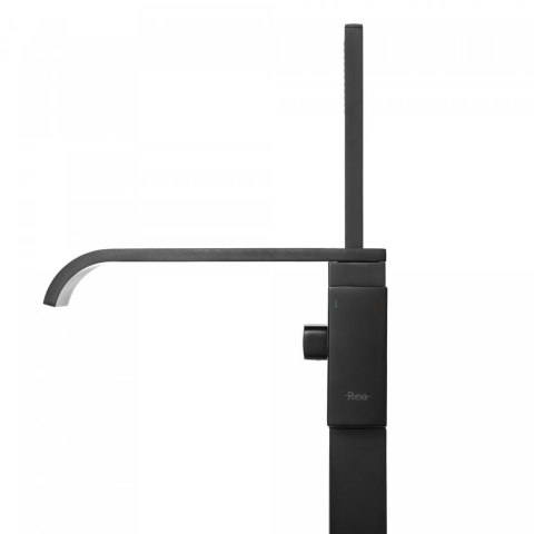 Bath Tap Floor-mounted Carat Black