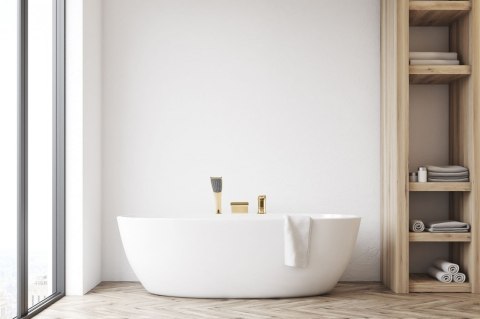 Bath Mixer Riven Gold