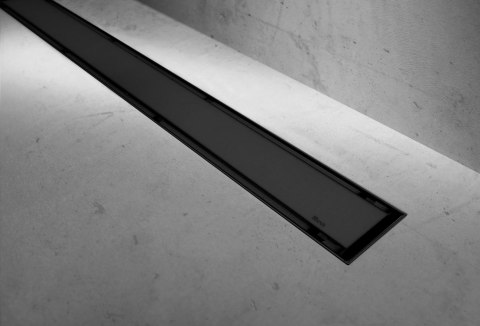 Linear Drain REA PURE NEO PRO Black 50