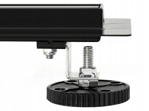 Linear Drain REA PURE NEO PRO Black 50